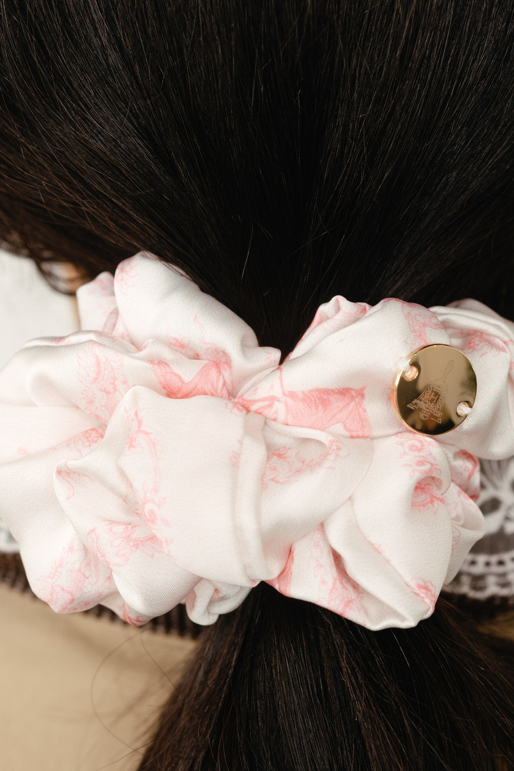 The Toile Keepsake Scrunchie
