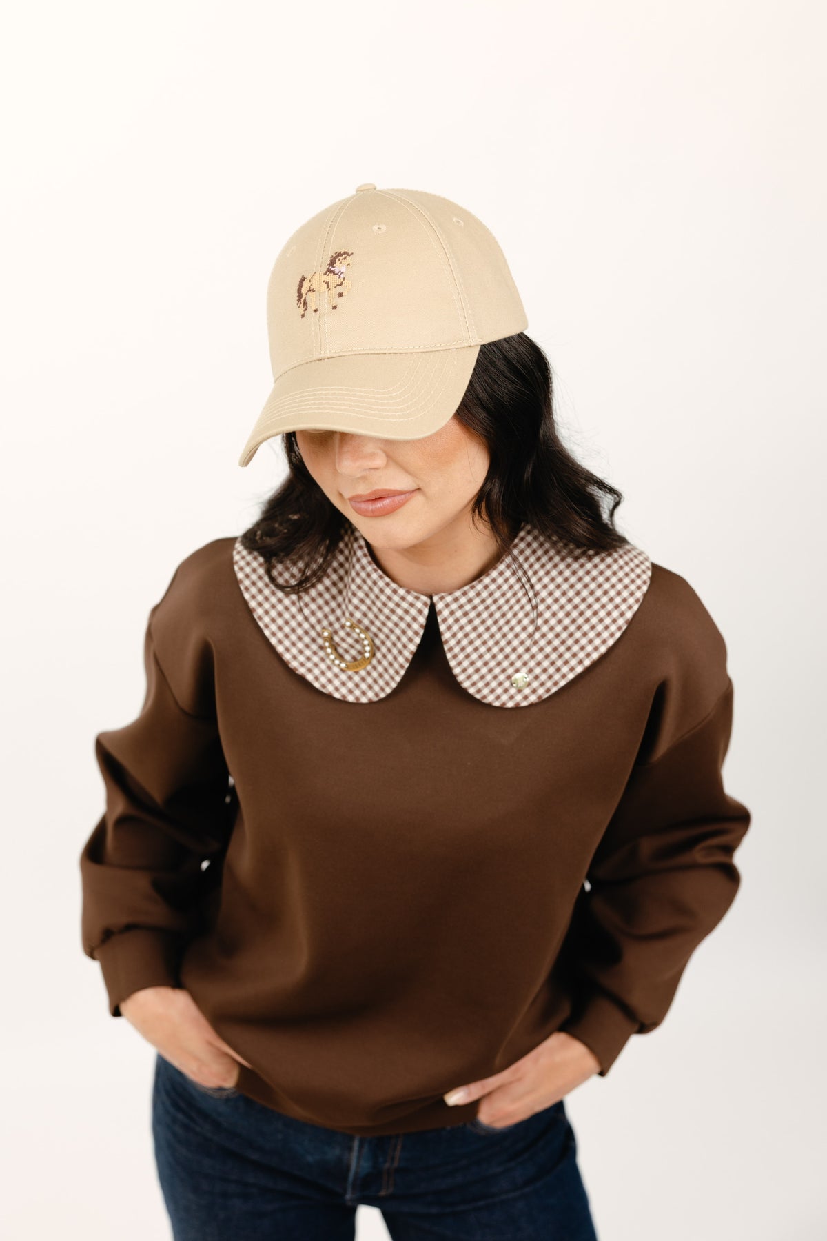 The Equestrian Needlepoint Hat