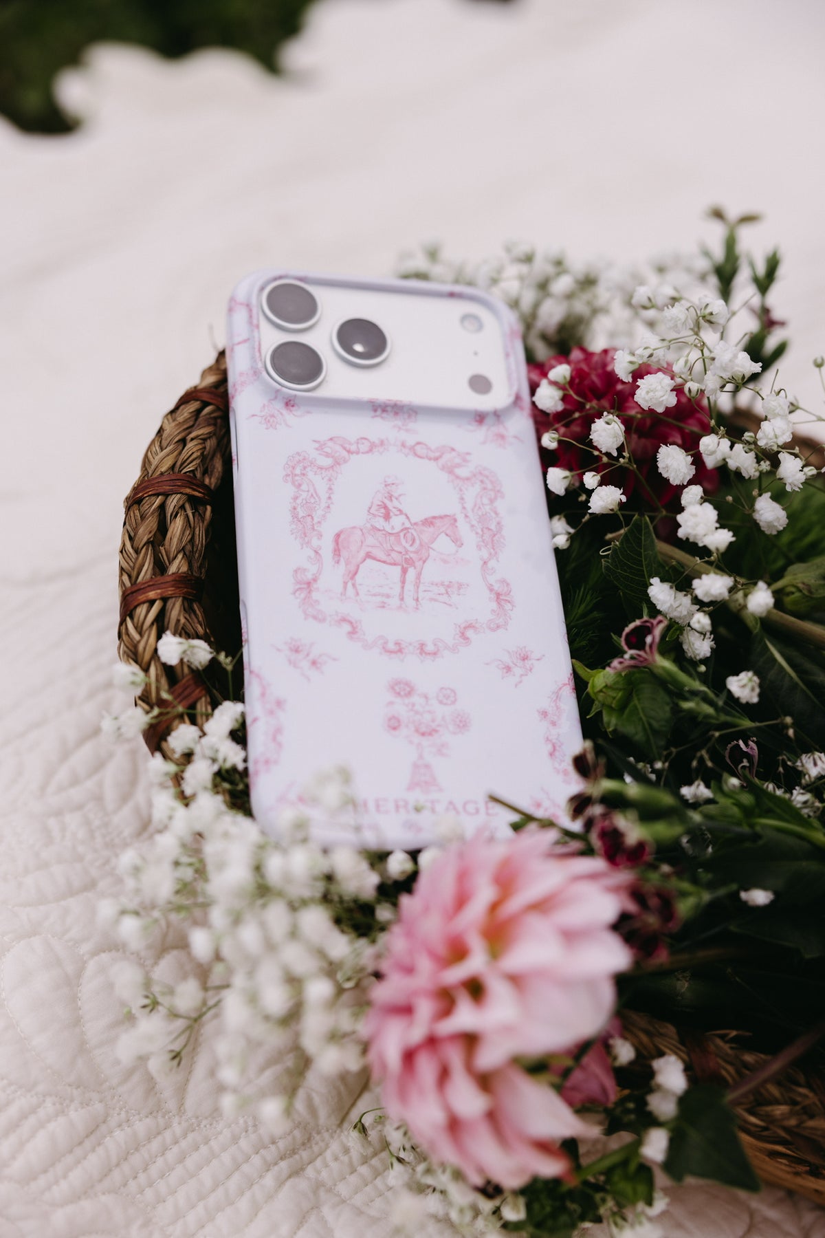 The Heritage Toile Phone Case
