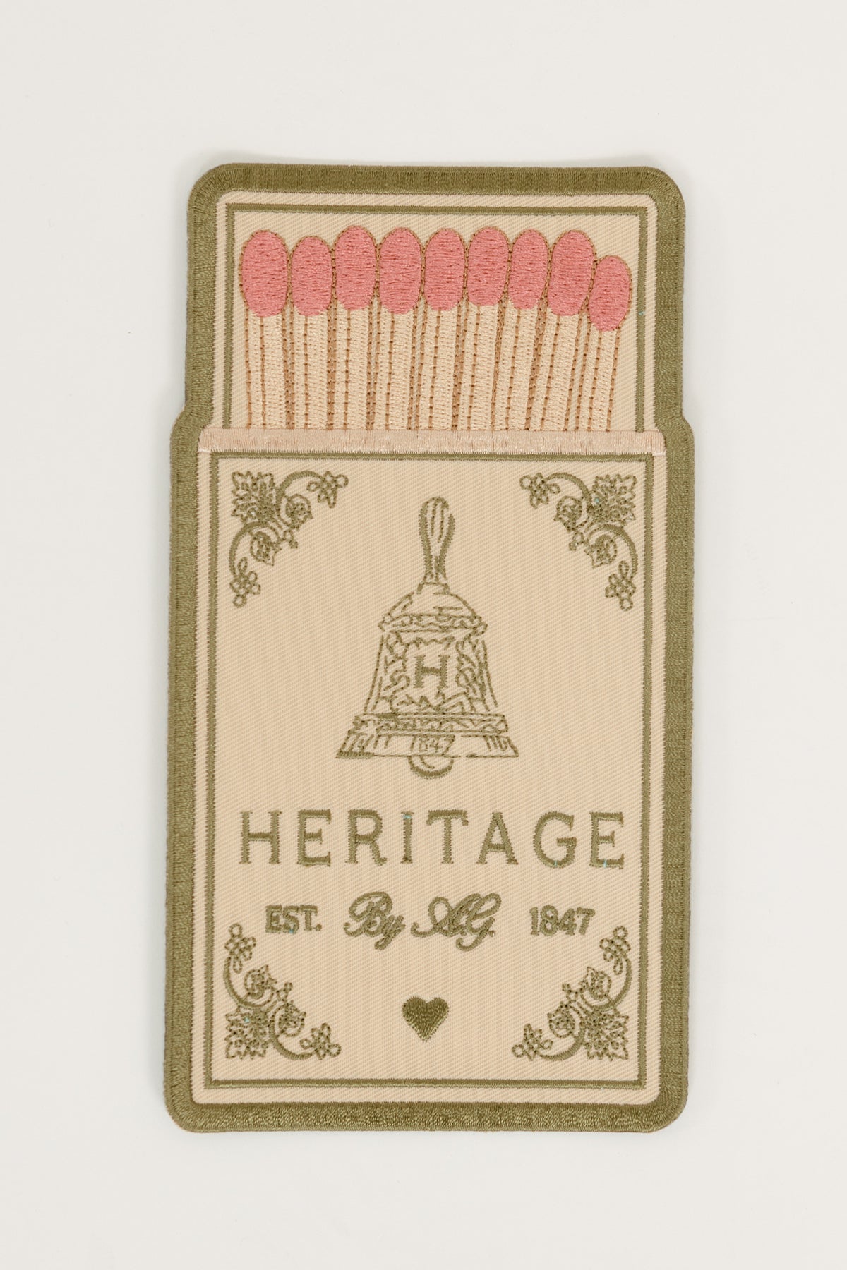 The Heritage Matchbook Patch