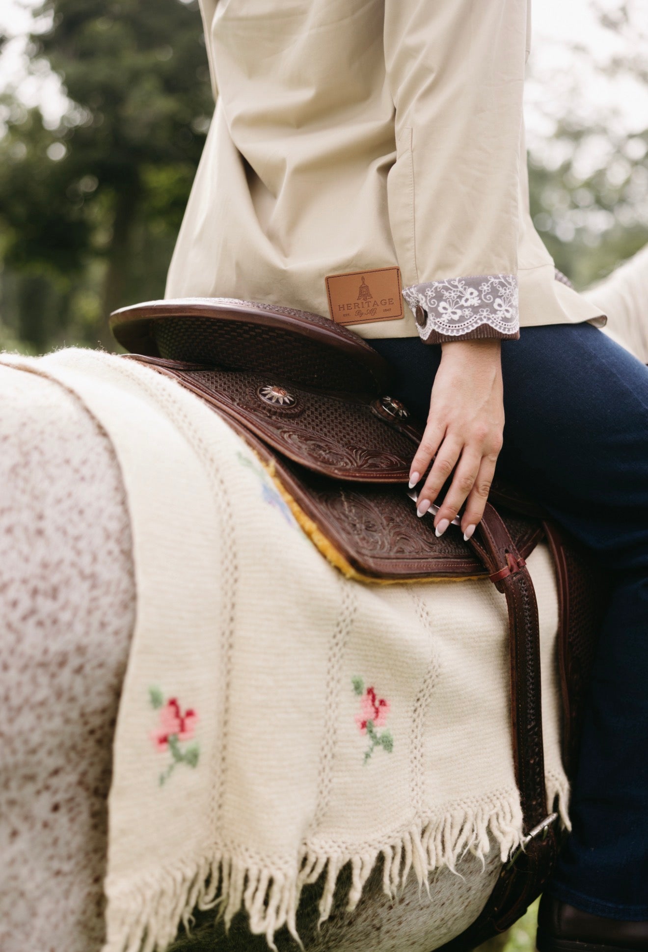 The Heirloom Rugby – Peony Stripes